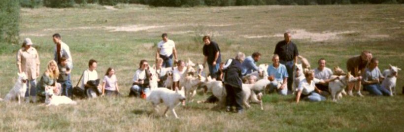reunie witte duitse herders 2001